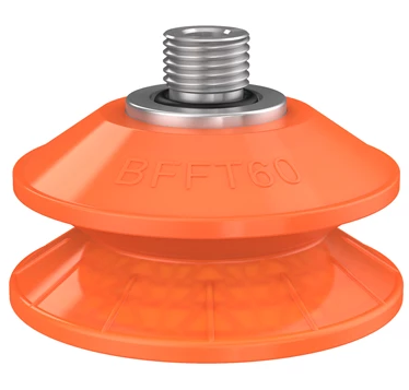 0222775ɁP̖Suction cup BFFT60P-2 Polyurethane 60/60/30 G1/4male with mesh filter-Ɂհl(f)paibP