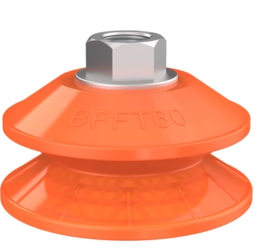 0222774ɁP̖Suction cup BFFT60P-2 Polyurethane 60/60/30,G1/4female, with mesh filter-Ɂհl(f)paibP