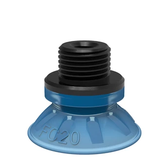 9908669ɁPSuction cup FC20P Polyurethane 50, G1/8male / M5 female, with dual flow conttrol valve-ɁPɁհl(f)piabP