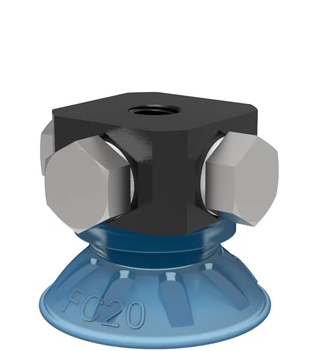 9908665ɁPSuction cup FC20P Polyurethane 50, 5xM5 female-ɁPɁհl(f)piabP