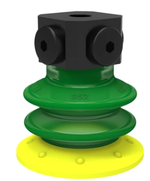 0106742派亞博吸盤(pán)Suction cup BX52P Polyurethane 30/60 with filter, 5x1/8寸NPSF female, with dual flow control valve-派亞博吸盤(pán)派亞博多層波紋吸盤(pán)