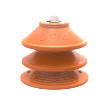 0209426派亞博吸盤Suction cup BXF105P Polyurethane 60, G3/8寸male with mesh filter-派亞博吸盤派亞博多層波紋吸盤