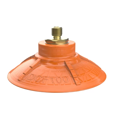 0210626派亞博吸盤Suction cup DCF100P Polyurethane 60, M10x1,5 male with mesh filter-派亞博吸盤派亞博多層波紋吸盤