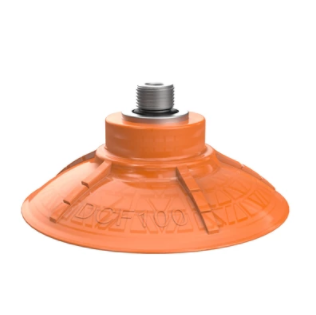 0210625派亞博吸盤Suction cup DCF100P Polyurethane 60, G1/4寸male with mesh filter-派亞博吸盤派亞博多層波紋吸盤